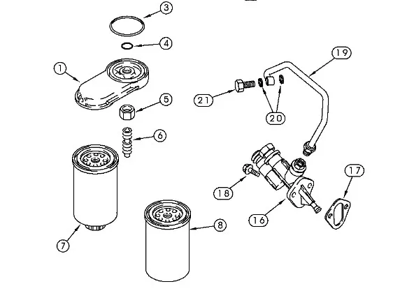 87473339 - Топливный насос